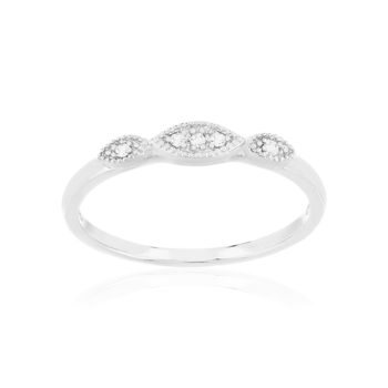 Bague argent 925 zirconias