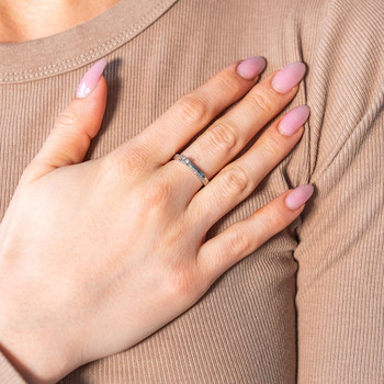 Bague argent 925 zirconias
