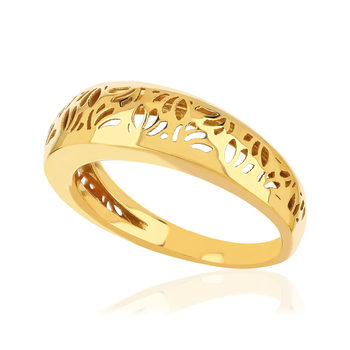 Bague or 375 jaune
