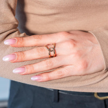 Bague plaqué or jaune