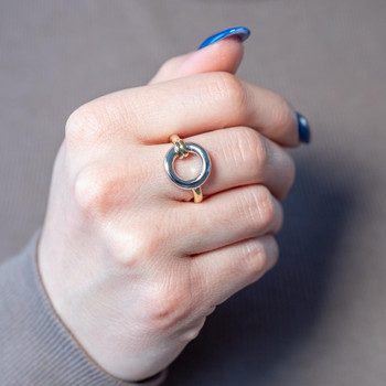 Bague plaqué or jaune