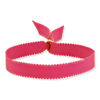 Bracelet ruban rose 21cm - vue V1