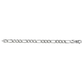 Bracelet argent 925 maille Figaro 20cm