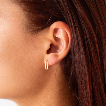 Boucles d'oreilles or 375 jaune