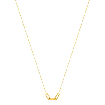 Collier or 375 jaune 45cm
