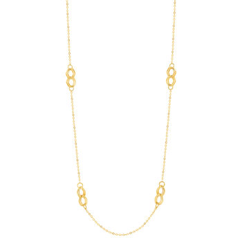 Collier or 375 jaune 61cm
