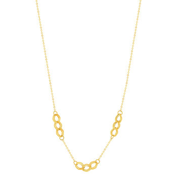 Collier or 375 jaune 46cm