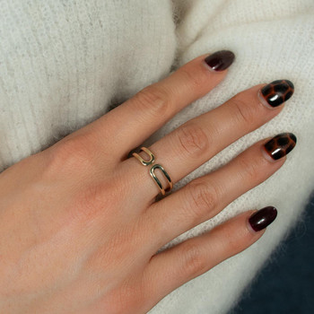 Bague or 375 jaune