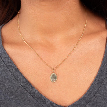 Pendentif or 375 jaune diamant
