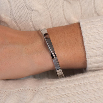 Bracelet acier jonc