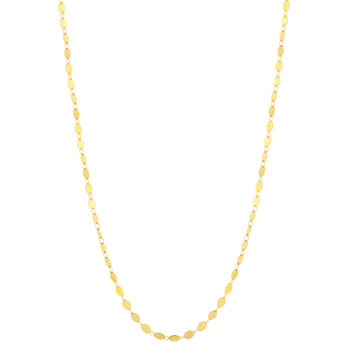 Collier acier doré 45cm