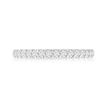 Alliance or 750 blanc diamant