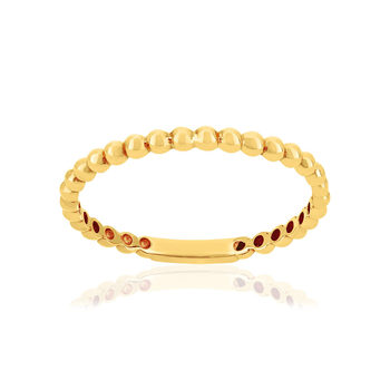 Bague or 375 jaune