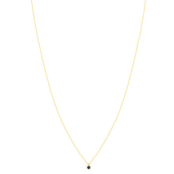 Collier or 375 jaune saphir 45cm
