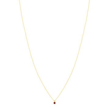 Collier or 375 jaune rubis 45 cm