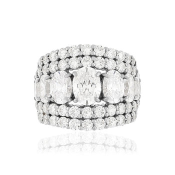 Bague argent 925 zirconias