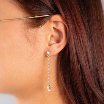 Boucles d'oreilles argent 925 pendantes