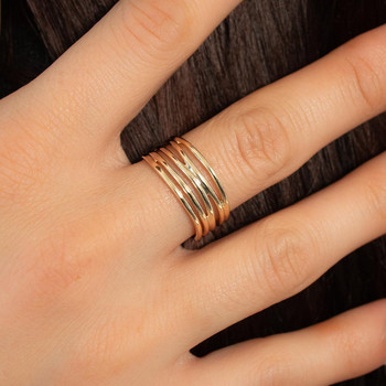 Bague plaqué or jaune