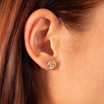 Boucles d'oreilles plaqué or jaune
