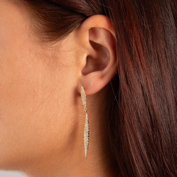 Boucles d'oreilles plaqué or jaune