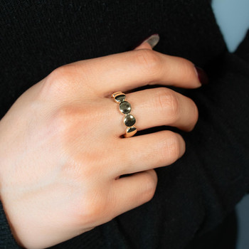 Bague plaqué or jaune