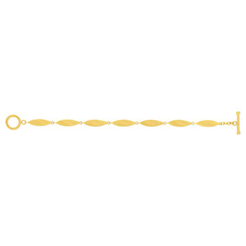 Bracelet plaqué or jaune 18cm