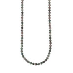 Sautoir or 750 blanc perles de culture de Tahiti