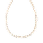 Collier or 750 jaune perles de culture du Japon