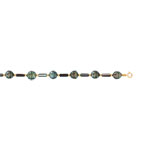 Bracelet or 750 jaune perles culture de Tahiti et nacre