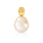 Pendentif or 750 jaune perle de culture de Chine
