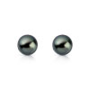 Boucles d'oreilles or 750 jaune perles de culture de Tahiti