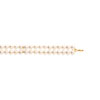 Braclet or 750 jaune perle de culture de Chine