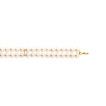 Braclet or 750 jaune perle de culture de Chine
