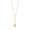 Collier or 750 jaune perle de culture de Chine