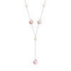Collier or 750 blanc perle de culture de Chine
