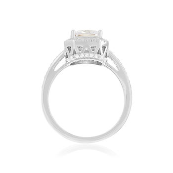 Bague argent 925 et zirconias