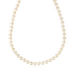 Collier or 750 jaune perles de culture du Japon