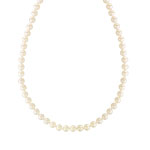 Collier or 750 jaune perles de culture du Japon