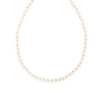 Collier or 750 jaune perles de culture de Chine