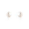 Boucles d'oreilles or 750 jaune perles de culture du Japon