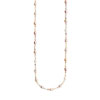 Sautoir perles de culture de Chine multicolores 110 cm