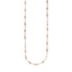 Sautoir perles de culture de Chine multicolores 110 cm