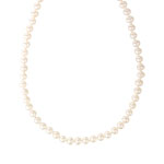 Collier or 750 jaune perles de culture de Chine