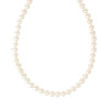 Collier or 750 jaune perles de culture de Chine