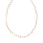 Collier or 750 jaune perles de culture de Chine