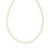 Collier or 750 jaune perles de culture de Chine