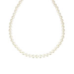 Collier or 750 jaune perles de culture de Chine