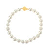 Bracelet or 750 jaune perles de culture du Japon