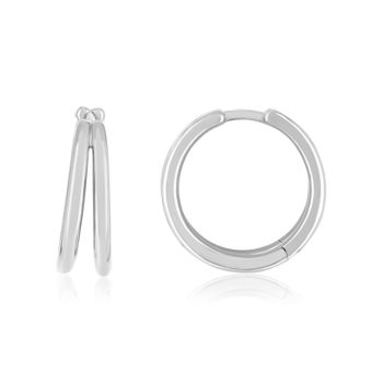925 silver hoop earrings