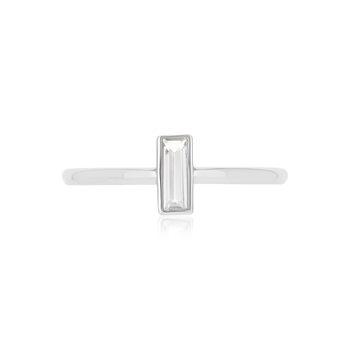 Bague argent 925 zirconia